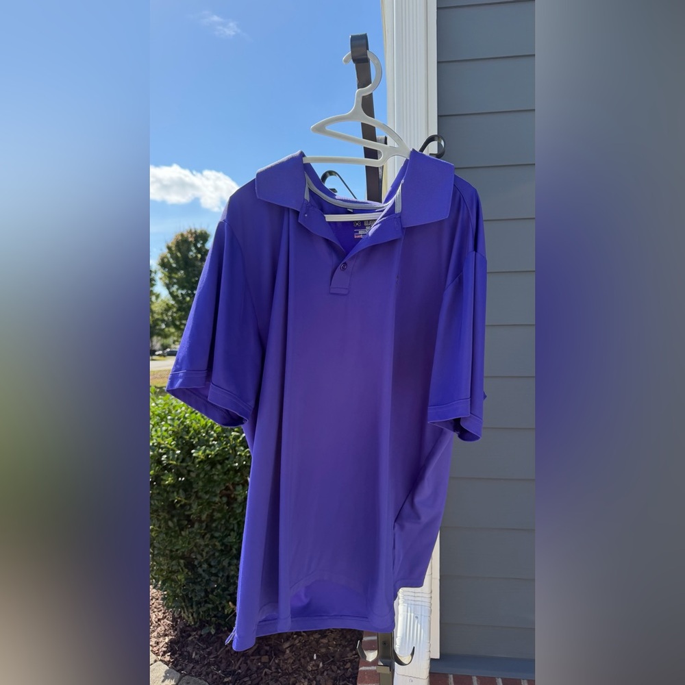 Under Armour Vibrant Purple HeatGear Top